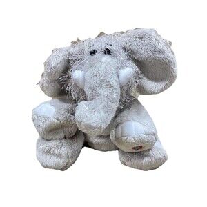 GANZ Webkinz Elephant Plush Gray HM007 Stuffed Animal Toy - No Code Y2K Vintage